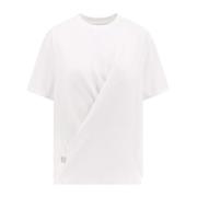 Hvit T-skjorte med 4G detalj