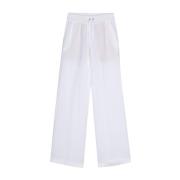 Hvite Bukser Stilig Modell