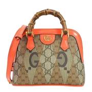 Pre-owned Canvas gucci-bags