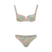 Blomster Underwired High Rise Bikini Bunn