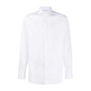 Classica Hvit Button-Up Skjorte
