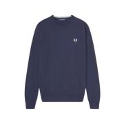 Klassisk Crew Neck Ullgenser