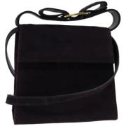 Pre-owned Suede handbags