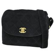 Pre-owned Suede chanel-bags