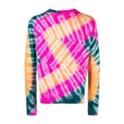 Rød Cashmere Tie Dye Sweater