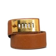 Pre-owned Leather belts