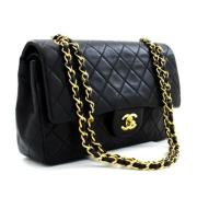 Pre-owned Svart skinn Chanel Flap Bag