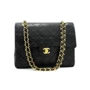 Pre-owned Svart skinn Chanel Flap Bag