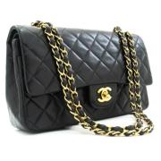 Pre-owned Svart skinn Chanel Flap Bag