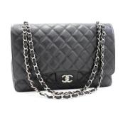 Pre-owned Svart skinn Chanel Flap Bag