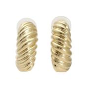 Pre-owned Yellow Gold earrings