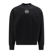 Sort Crew-neck Sweatshirt