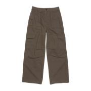 Khaki Cargo Twill Bukser