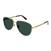 Gull/Grønn Solbriller