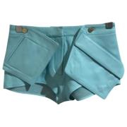 Pre-owned Bla Jacquemus shorts i skinn