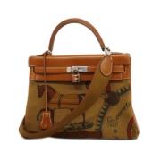 Pre-owned Fabric hermes-bags