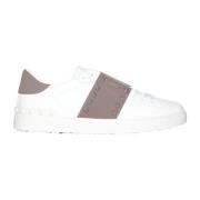 Rockstud Untitled Hvite Lær Sneakers