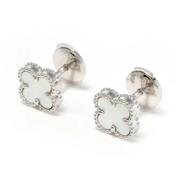 Pre-owned White Gold earrings