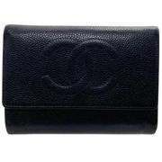 Pre-owned Leather wallets