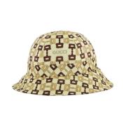 Horsebit-Print Bucket Hat