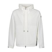 Nylon Zip-Through Hoodie