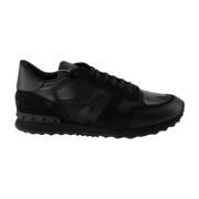 Rockrunner Baskets Svart Skinn Sneakers