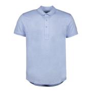 Slim Fit Linen Polo Shirt