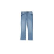 Høy Midje Prinsesse Crop Flare Jeans