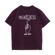 Lilla Sacaigonz T-skjorte med Crew Neck