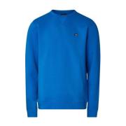 Blå Matteo Crew Neck Sweater