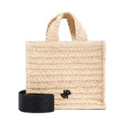 Liten JP Raffia Tote Bag