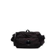 Svart Nylon Crossbody Pack