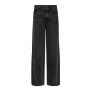 Wide Seam Jeans 96-Black