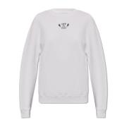 Sweatshirt med logo