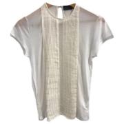 Pre-owned Hvitt stoff Ralph Lauren Top