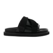 Polstret Svart Sandal