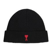 Logo Ull Beanie Varmt Materiale