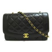 Pre-owned Svart skinn Chanel Flap Bag