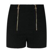 Svart Denim Shorts