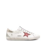 Hvite Super Star Sneakers