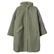 Afterski Poncho - Dusty Olive