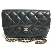 Pre-owned Leather chanel-bags