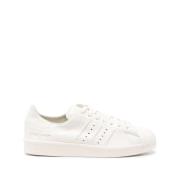 Klassiske Skinn Shell Toe Sneakers