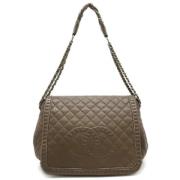 Pre-owned Leather chanel-bags