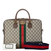 Pre-owned Canvas gucci-bags