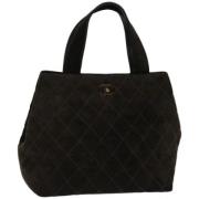 Pre-owned Suede handbags