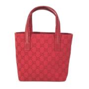 Pre-owned Canvas gucci-bags