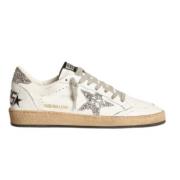 Trendy Dame Skinn Sneakers