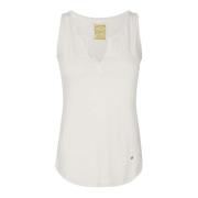 Tank Top Bluser Ecru