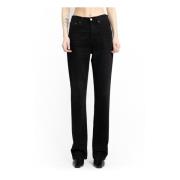 Faded Black Classic Cut Denim Jeans